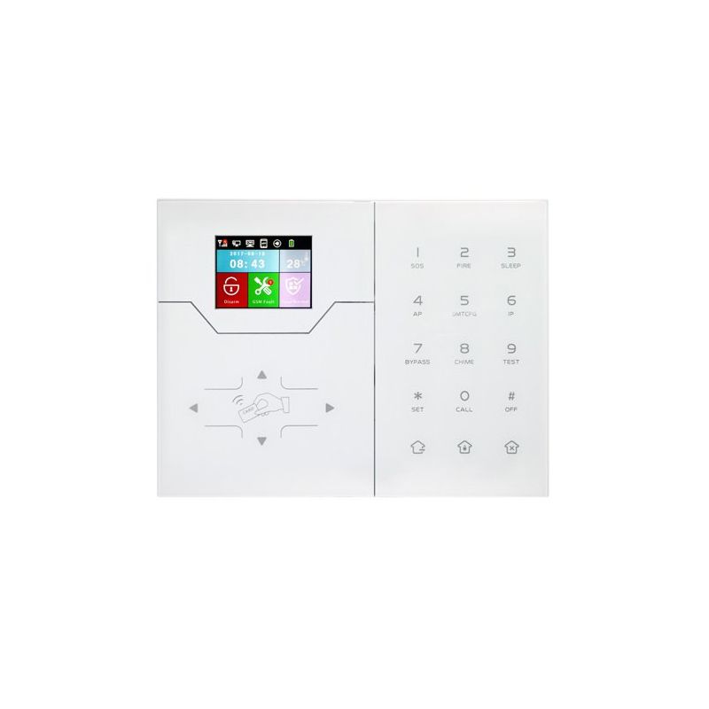 Bysecur alarms BSC03238 Bysecur IP LCD Alarm Center. IP + GSM / GPRS Module. Control by APP