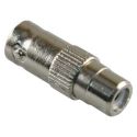 Bysecur BSC00941 Conector BNC hembra a RCA hembra