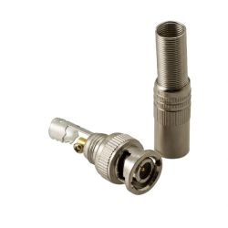 Bysecur BSC03122 Conector BNC macho para soldar