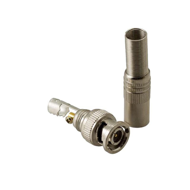 Bysecur BSC03122 Conector BNC macho para soldar