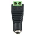 Bysecur BSC00943 Standard female DC connector with 2-terminal +/- output for power supply