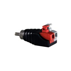 Bysecur BSC23358 Conector RCA macho fácil de conectar