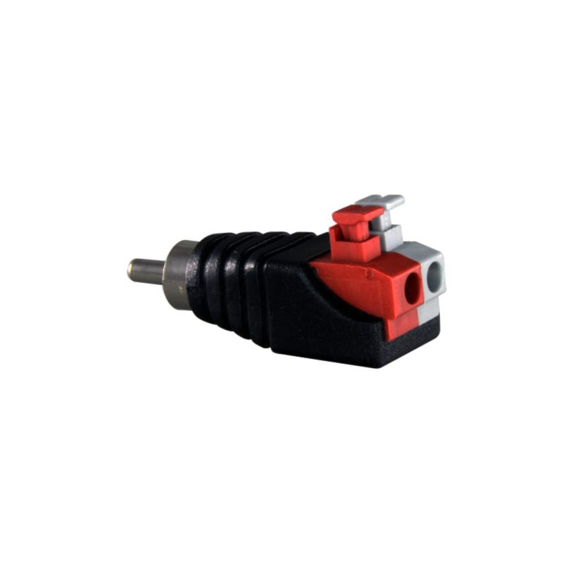 Bysecur BSC23358 Conector RCA macho de fácil conexionado