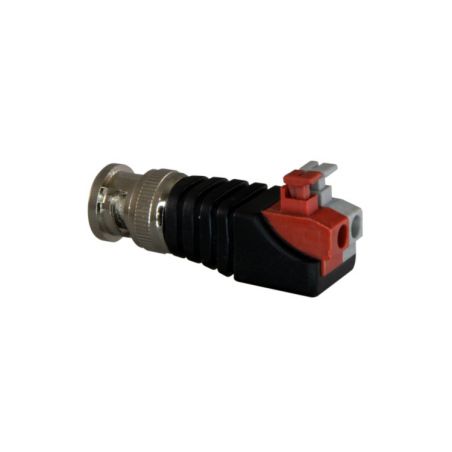 Bysecur BSC23361 Conector de video BNC macho de fácil conexionado