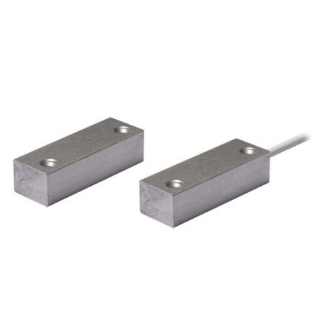 Bysecur alarms CTC002 Contact électromagnétique en aluminium Câblage de surface de portes métalliques