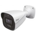 Tvt TD-9421S4-C(D/PE/AW2) Cámara Bullet IP 2MP 2.8mm Iluminación Dual IR30 Luz Blanca IP67 Audio