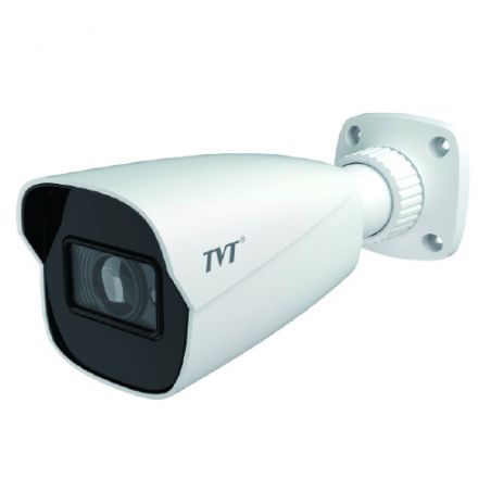 Tvt TD-9442E3B-A(D/PE/AR3) 4MP IP Bullet Camera 2.8mm IR50 IP67 VCA Facial Audio Alarm