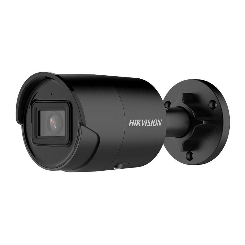 Hikvision pro DS-2CD2086G2-IU(2.8MM)(C)(BLACK) Cámara Bullet IP 8MP 2,8mm WDR120 IP66 IR40 Acusense 2ªGen