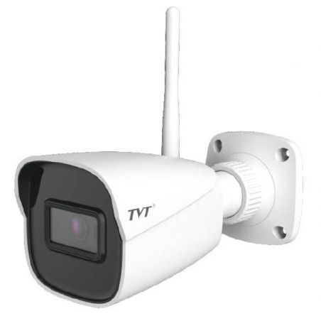 Tvt TD-9441S4(D/PE/WF/AR2) Cámara Bullet WiFi IP 4MP 2.8mm IR30 VCA IP67 WDR120 Audio PoE TVT