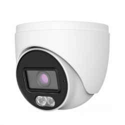 Tvt TD-7524TE3S(AU/WR1) 2MP 2.8mm 4in1 IR20 IP67 MIC Audio Full Color Dome Camera