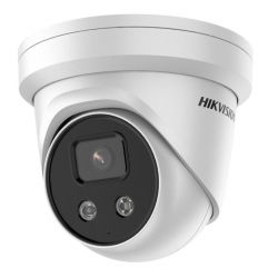 Hikvision solutions DS-2CD3326G2-ISU/SL(2.8MM)(C) 2MP 2.8mm IP Dome Camera Strobe Light Audible Warning AcuSense WDR120…