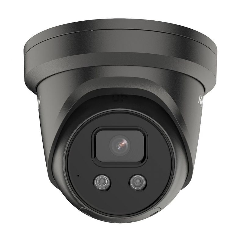 Hikvision pro DS-2CD2386G2-ISU/SL(2.8MM)(C)/BLACK Cámara Domo IP 4K 2.8mm IP67 Luz estroboscópica y alarma AcuSense…