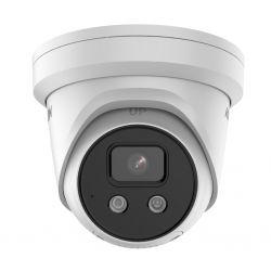 Hikvision pro DS-2CD2386G2-ISU/SL(2.8MM)(C) Câmera Dome IP 4K 2,8 mm IP67 Luz estroboscópica e alarme AcuSense IR30 E…