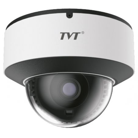 Tvt TD-9541S4(D/PE/AR2) Caméra dôme IP 4MP 2,8 mm IP67 IK10 VCA IR30 micro audio WDR120 TVT