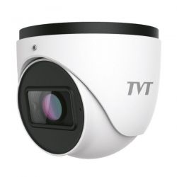 Tvt TD-9545S4(D/AZ/PE/AR3) Caméra dôme IP à focale variable motorisée 2,8-12 mm 4MP MIC IR50 IR67 Carte SD WDR120…