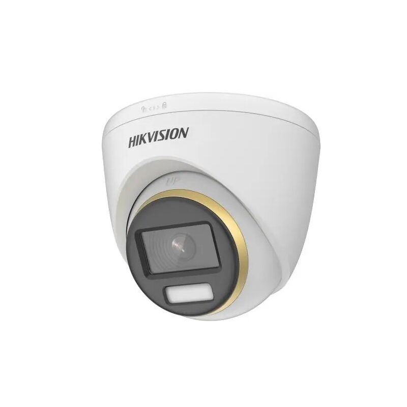 Hikvision pro DS-2CE72UF3T-E(2.8MM) Cámara Domo POC 8MP 2.8mm ColorVu Luz Blanca IR40m WDR130 IP67