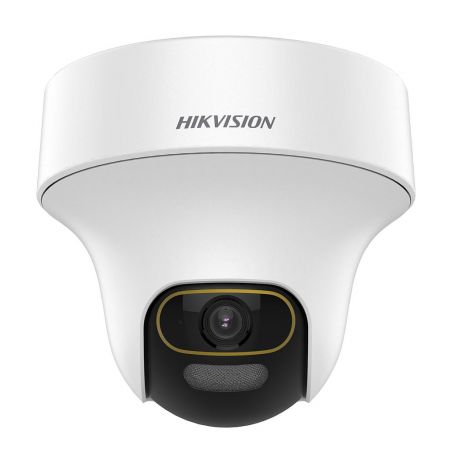 Hikvision pro DS-2CE70DF3T-PTS(2.8MM) Caméra dôme PT fixe avec audio intérieur Hikvision ColorVu 2 MP 2,8 mm