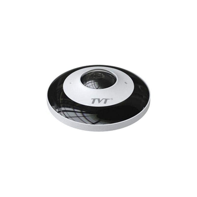 Tvt TD-9568E3BL Cámara IP Fisheye 6MP IR30m E/S Alarma- Audio. Mic POE TVT