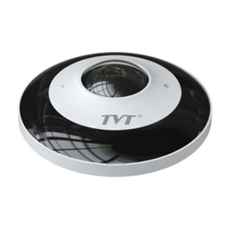 Tvt TD-9568E3BL Fisheye IP Camera 6MP IR30m I/O Alarm-Audio. Mic POE TVT