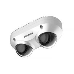 Hikvision pro DS-2CD6D82G0-IHS(2.8MM) Caméra bidirectionnelle PanoVu 8MP WDR120 Chauffage intégré PoE IP67 IK10 MIC…