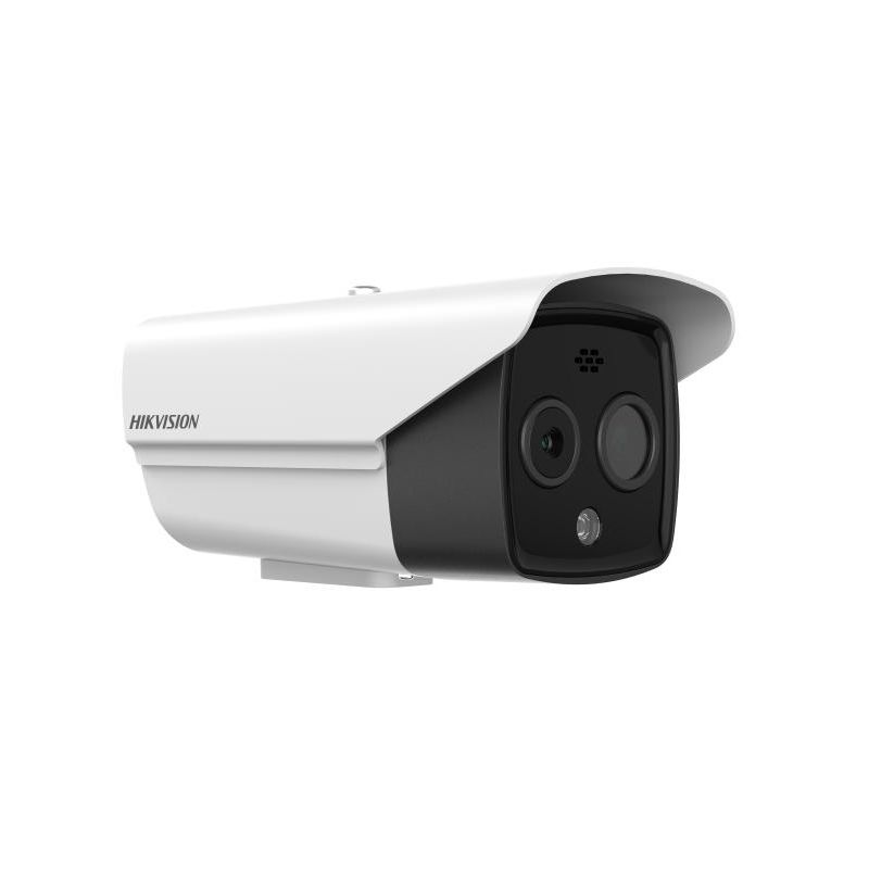 Hikvision thermal DS-2TD2628-10/QA/GLT Cámara bullet IP biespectro óptico 8mm y térmico 9.7mm 4G IR y luz blanca 30m…