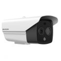 Hikvision thermal DS-2TD2628-10/QA/GLT Cámara bullet IP biespectro óptico 8mm y térmico 9.7mm 4G IR y luz blanca 30m…