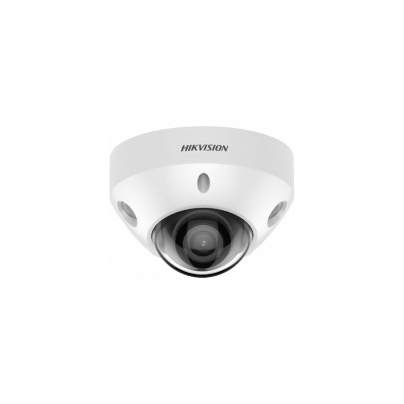 Hikvision solutions DS-2CD3586G2-IS(2.8MM)(C) Câmera minidome IP 8MP 2,8 mm Acusense IR30 I/O Alarme de áudio MIC…