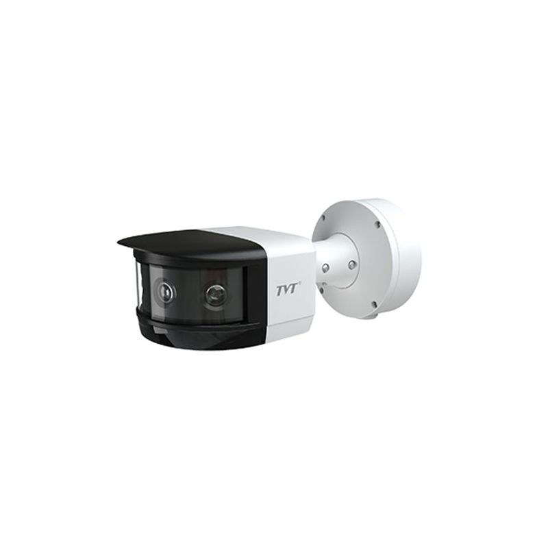 Tvt TD-6424M3(D/PE/AR2) Cámara tubular IP 8MP Starlight Panorámica 180° 3,3mm IR 20m IP67 1E/1S audio-alarma TVT