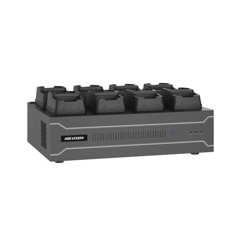 Hikvision solutions DS-MDS001/2T(MCW407) 8-port desktop docking station for Hikvision body cameras