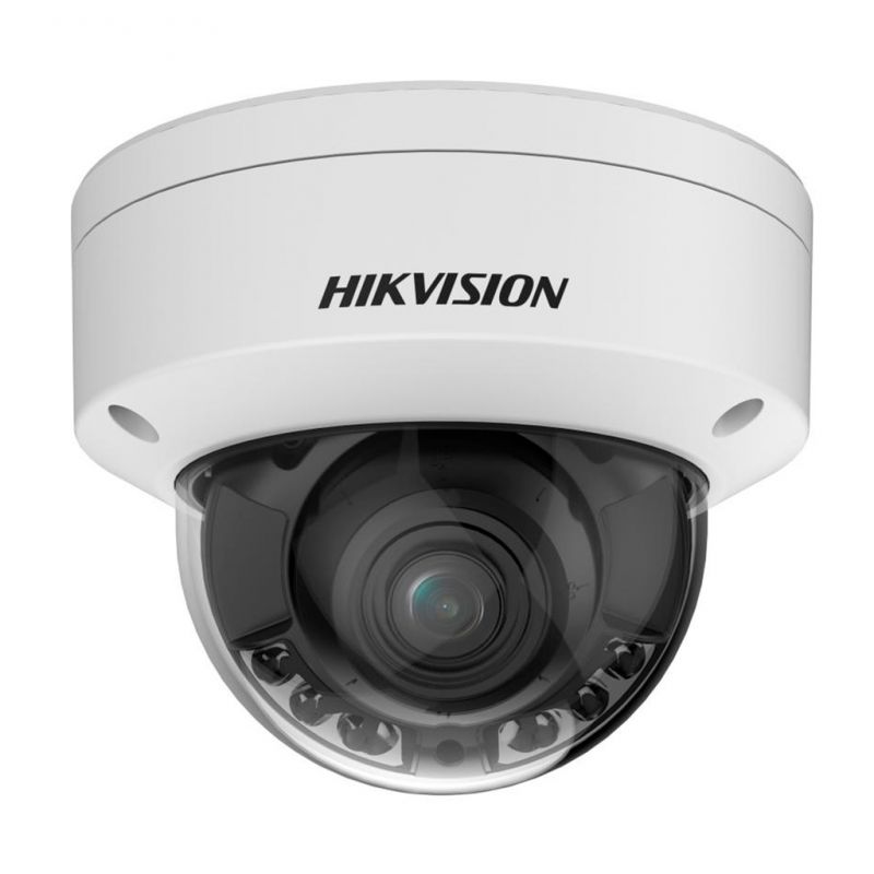 Hikvision pro DS-2CD2787G2HT-LIZS(2.8-12MM)(EF) IP Dome 8MP Motorizada Varifocal 2.8-12mm Luz Híbrida Inteligente com…