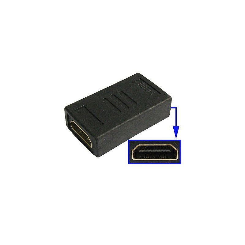 Bysecur BSC01664 Empalmador cables HDMI. Hembra / Hembra