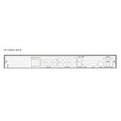 Tvt TD-2708NE-HP-H Enregistreur DVR 5 en 1 8CH 8MP + 8IP Audio 8/1 Alarme 8/2 1HDD VCA TVT