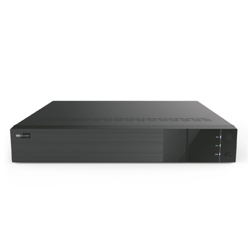 Tvt TD-3516B4-A2 Alarmes faciales audio de l'enregistreur IP NVR 16CH 12MP 4HDD 160Mbps