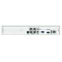 Tvt TD-3104H1-4P-B2-B Enregistreur IP NVR 4CH 8MP 4CH PoE 1HDD VCA, plaques d'immatriculation faciales, périmètre