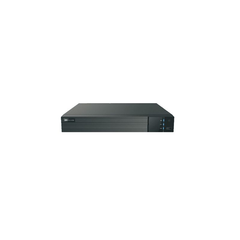 Tvt TD-3104B1H-4P Enregistreur IP NVR 4CH 8MP 4K 4xPoE H.265 E/S Audio 1HDD TVT