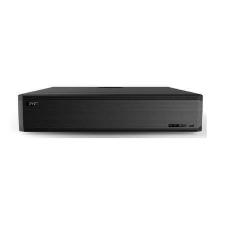 Tvt TD-3364H8-A3H Grabador NVR IP 64CH 16MP Audio 8HDD Alarma 16/4 Face Detection Matrículas VCA TVT