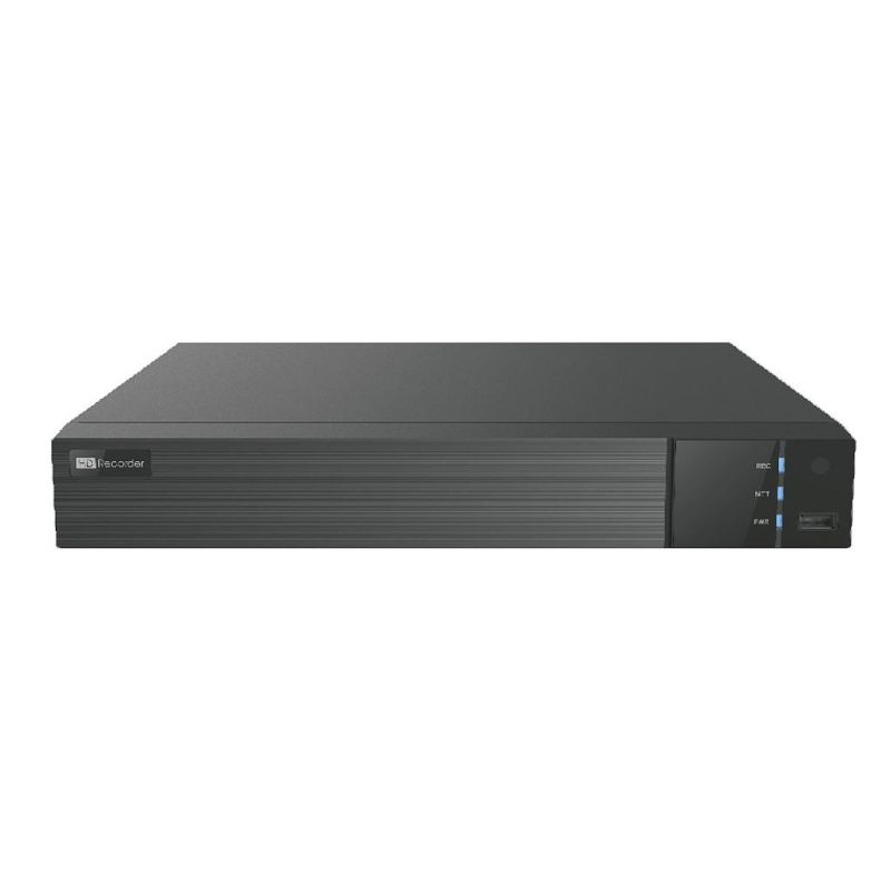 Tvt TD-3308H1-8P-B2-B Enregistreur IP NVR 8CH 12MP 8PoE Audio 1HDD Alarme 8/4 Fonctionnalités intelligentes TVT