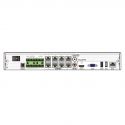 Tvt TD-3308H1-8P-B2-B 8CH 12MP IP NVR Recorder 8PoE Audio 1HDD Alarm 8/4 Smart TVT Functions