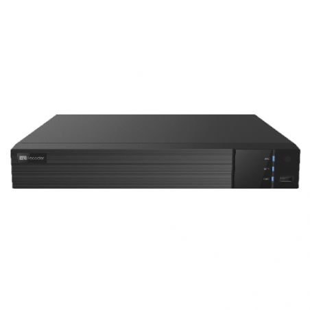 Tvt TD-3308H1-B2-B Gravador IP NVR 8CH 8MP VCA LPR Atributos de classificação de estrutura de vídeo Pessoas…