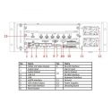 Hikvision solutions DS-96128NI-I16/H Grabador Super NVR 128CH Ancho banda 768Mbps 16HDD Hikvision