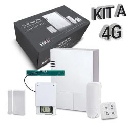 Risco KIT_WICOMM_A_4G Kit "A" 4G WiComm Pro Risco. Central+Módulo 4G+Comando+PIR+Contato