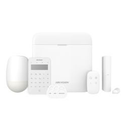 Hikvision alarms AXPRO-64-PIR-M-K-R AXPRO Kit 868MHz 64 zones Hikvision Panel + PIR + Remote + Keyboard + Contact