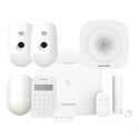 Hikvision alarms AXPRO-96-2CAM-PIR-M-K-S-R Kit AXPRO 868MHz 96 zonas Hikvision Panel + 2 PIRCAM + PIR + Mando + Teclado…