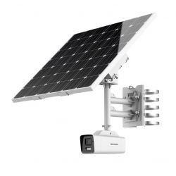 Hikvision solutions DS-2XS6A46G1/P-IZS/C36S80(2.8-12MM) 4MP 2.8-12mm Solar Powered ANPR 4G Bullet Camera Kit