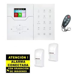 Bysecur alarms BSC02292 Bysecur IP / GSM Alarm Kit. Central + 2 PIR + Command