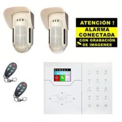 Bysecur alarms BSC02296 Bysecur IP / GSM Alarm Kit. Central + 2 Outdoor Volumetric + 2 Remote Controls