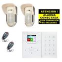 Bysecur alarms BSC02296 Bysecur IP / GSM Alarm Kit. Central + 2 Outdoor Volumetric + 2 Remote Controls