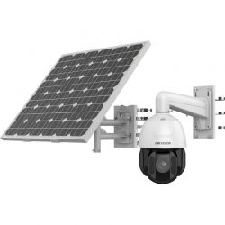 Hikvision pro DS-2DE5425IWG-K/4G Kit de cámara PTZ con energía solar 4MP Zoom 25X