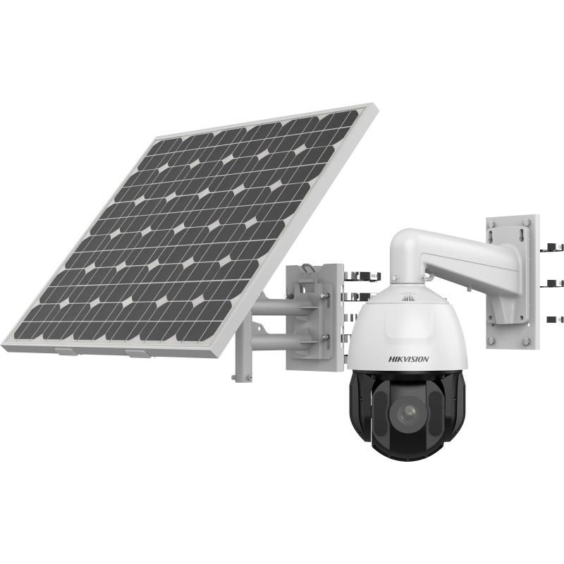 Hikvision pro DS-2DE5425IWG-K/4G Kit de caméra PTZ à énergie solaire avec zoom 4MP 25X