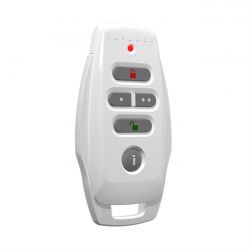 Paradox REM-25-W Controle remoto branco Paradox REM-25